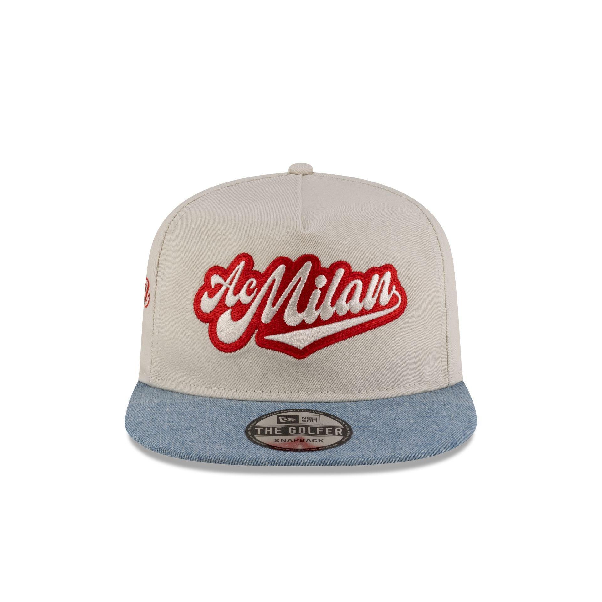 AC Milan Denim Visor Golfer Hat Male Product Image