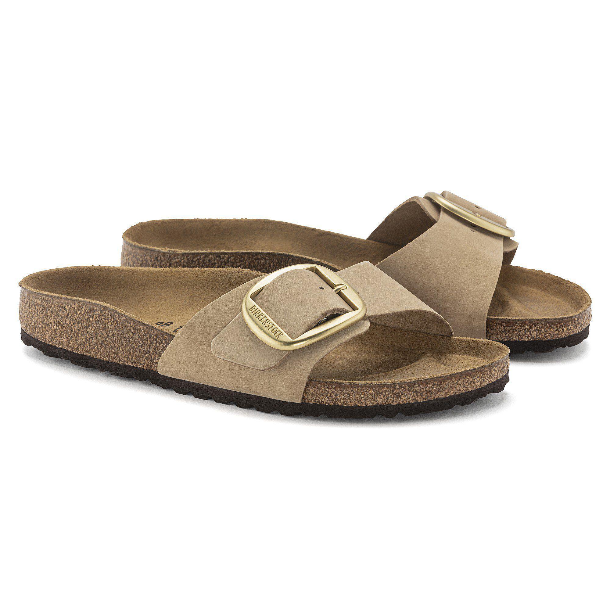 Madrid Big Buckle Natural Leather Nubuck Product Image
