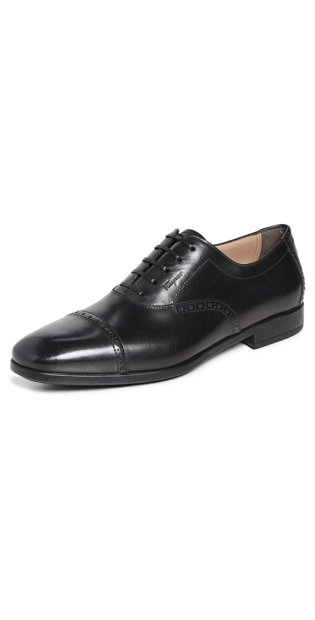 FERRAGAMO Riley Oxford Shoes Product Image