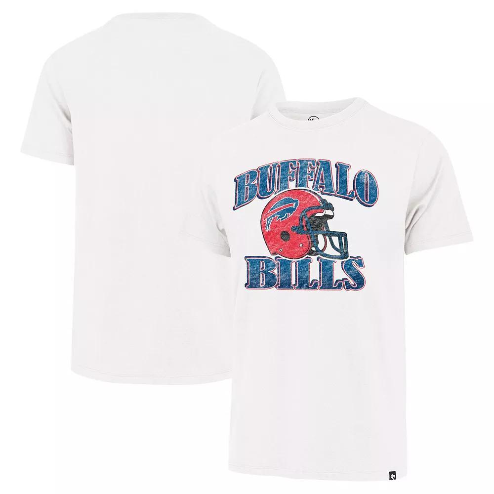 Mens 47 Cream Buffalo Bills Overrun Franklin Throwback T-Shirt Product Image