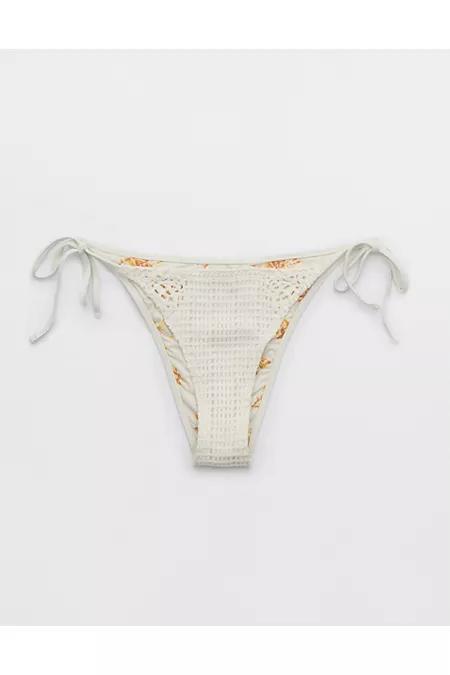 Aerie The Sunbun Crochet Bikini Bottom Women's Product Image