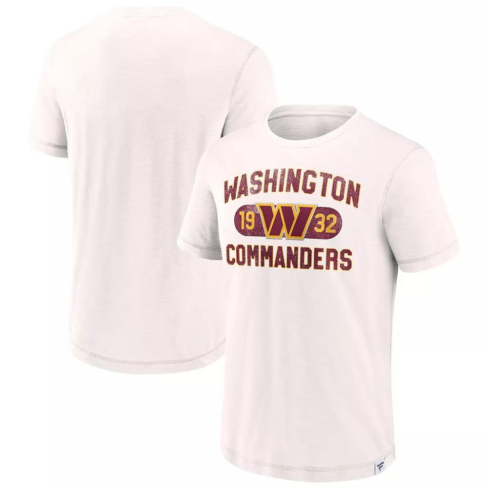 Mens Fanatics Branded White Washington Commanders Act Fast T-Shirt Product Image