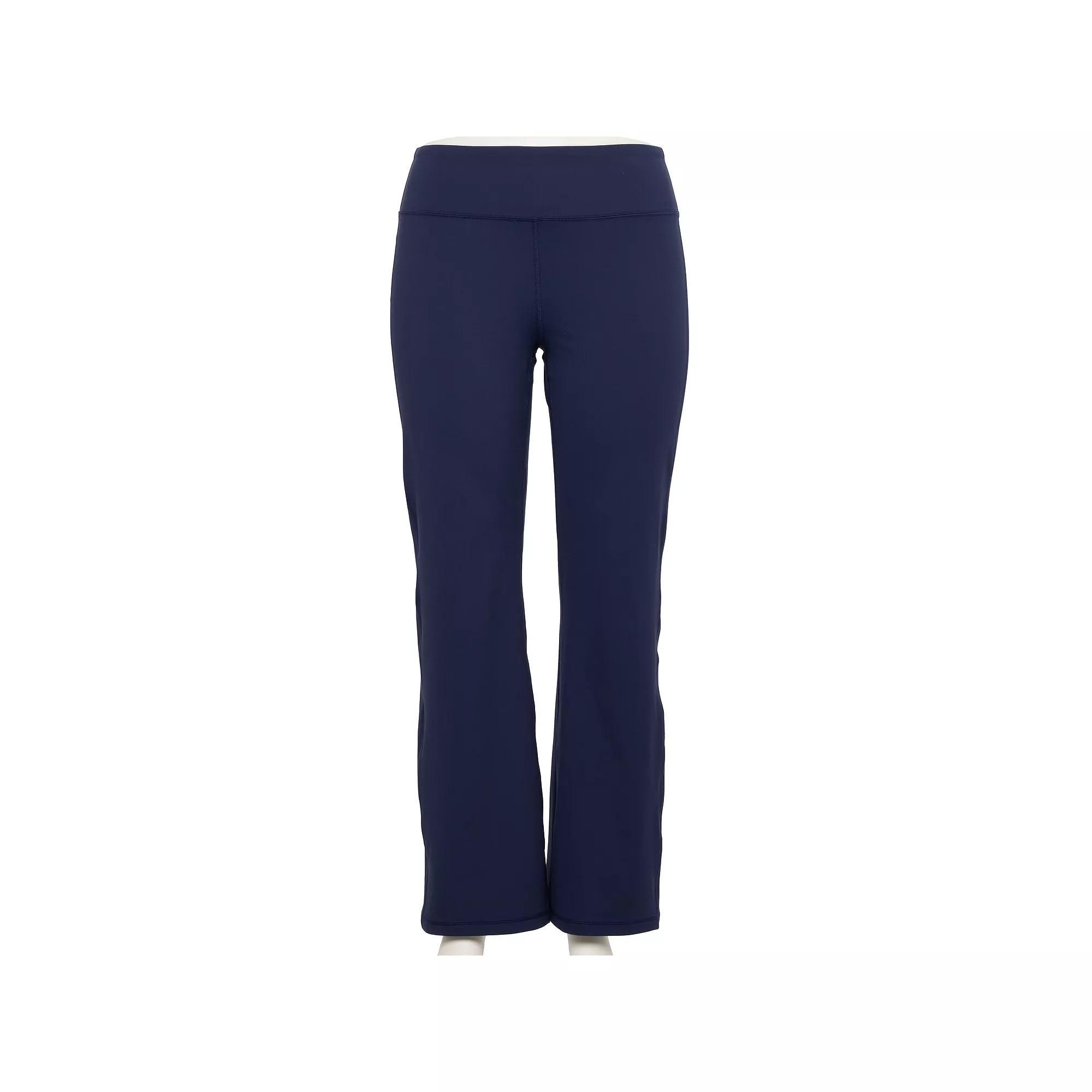 Plus Size Tek Gear® Essential Soft Open Hem Pants, Women's, Size: 1XL, Blue Romance Product Image