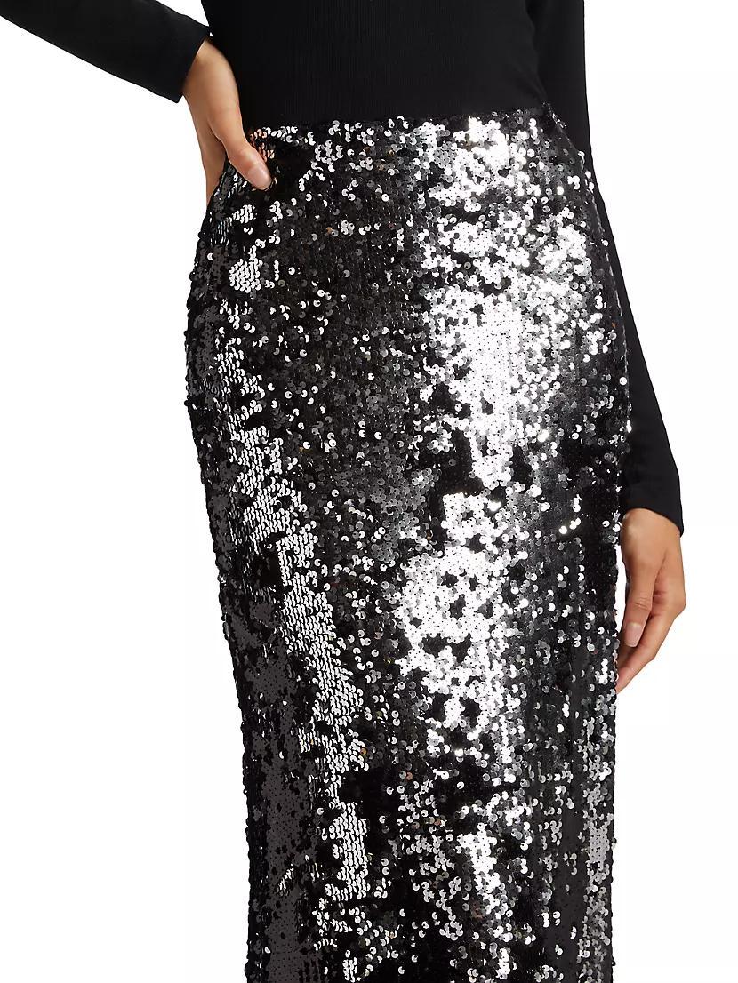 Zeta Sequined Maxi Skirt Product Image