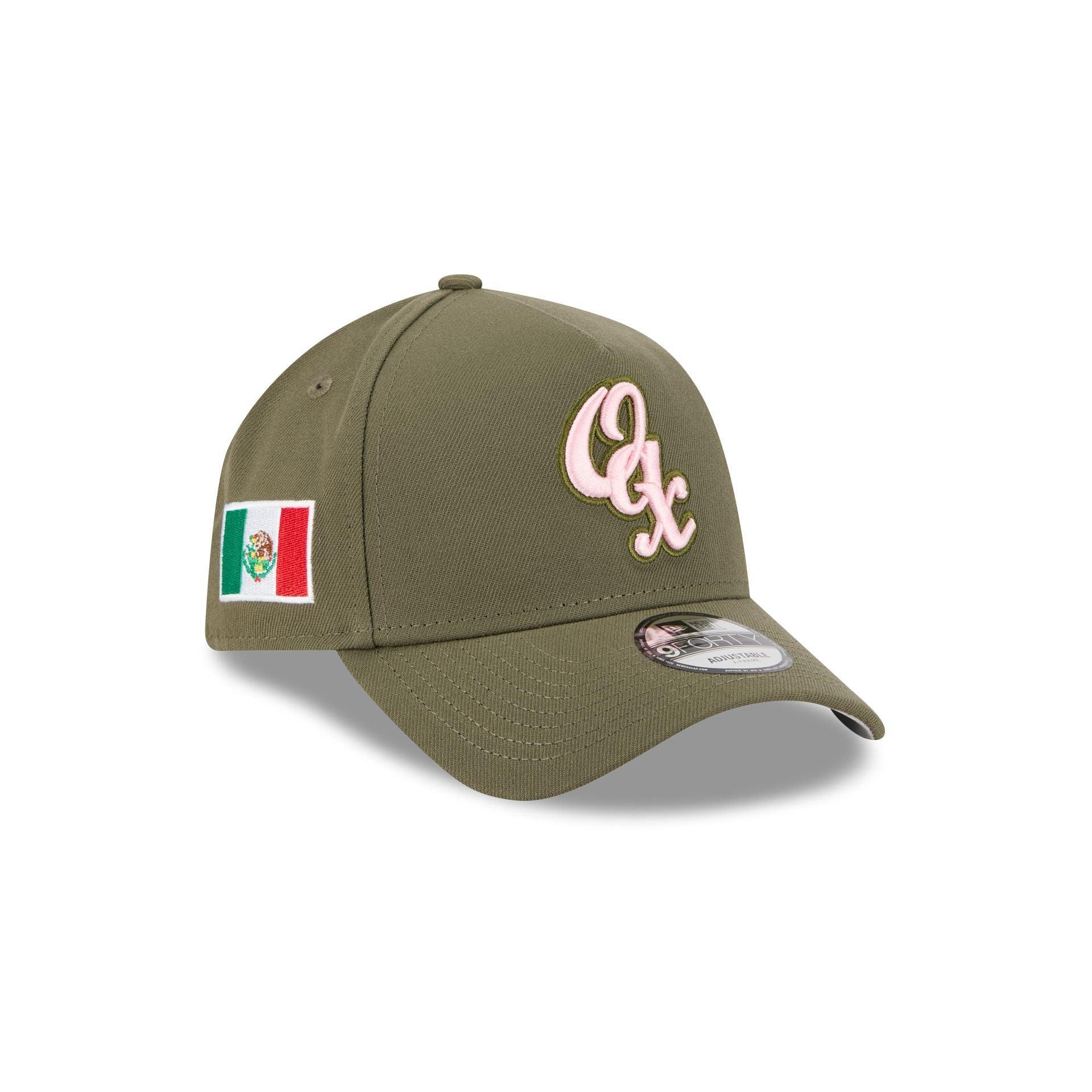 Guerreros de Oaxaca Olive 9FORTY A-Frame Snapback Hat Male Product Image