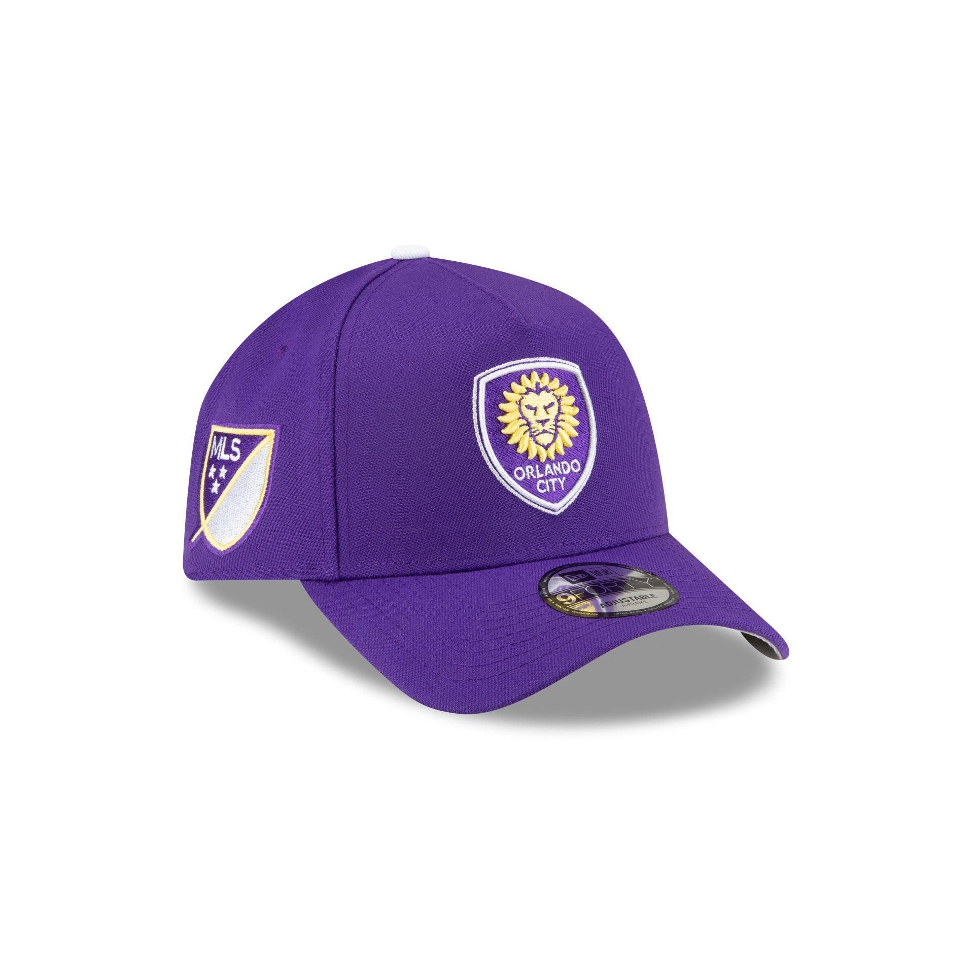 Orlando City SC 2024 MLS Kickoff 9FORTY A-Frame Snapback Hat Male Product Image