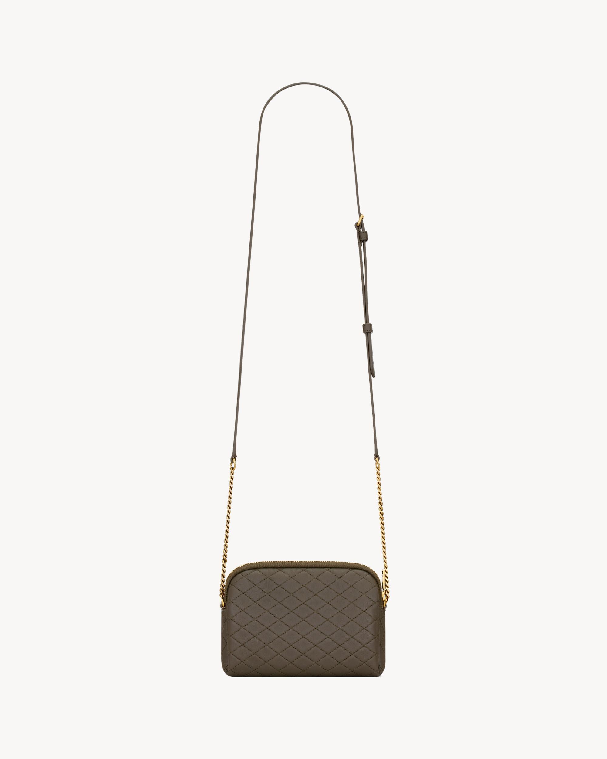 GABY zipped pouch in raffia Product Image