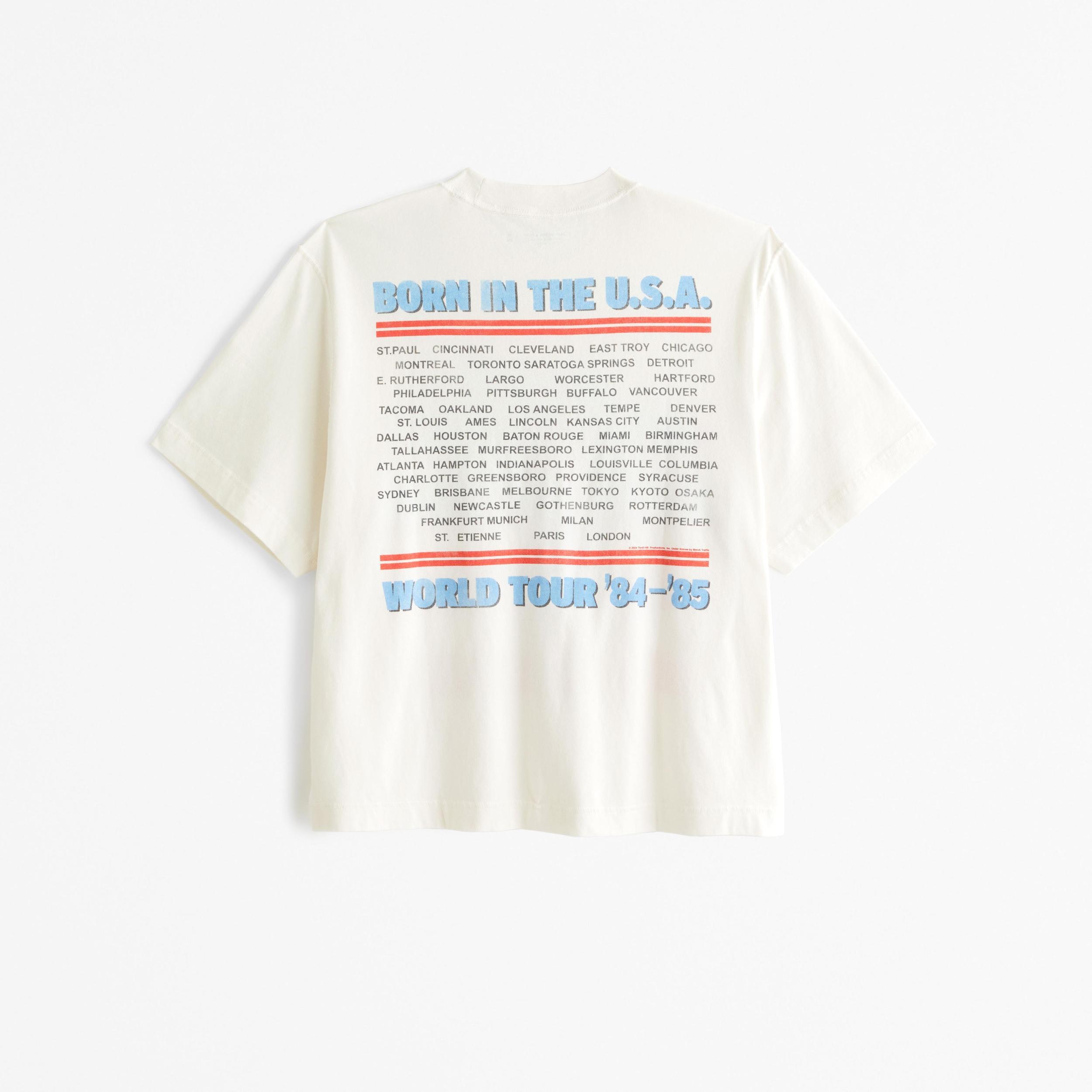 Cropped Whitney Houston Graphic Tee Product Image