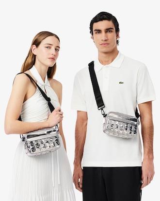 Small The Blend Silver Reporter Bag Product Image