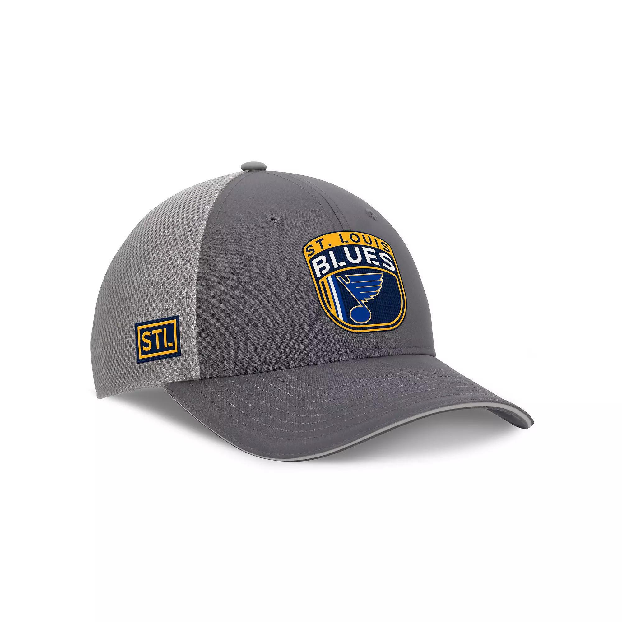 Men's Fanatics Gray Buffalo Sabres Home Ice Trucker Adjustable Hat, Grey Product Image