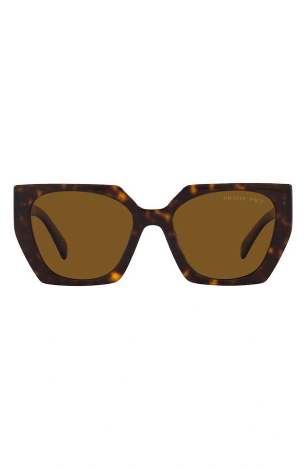 Givenchy Womens GV Day 56mm Cheetah Print Cat Eye Sunglasses - Shiny Transparent Brown Cheetah Print/Ochre Product Image