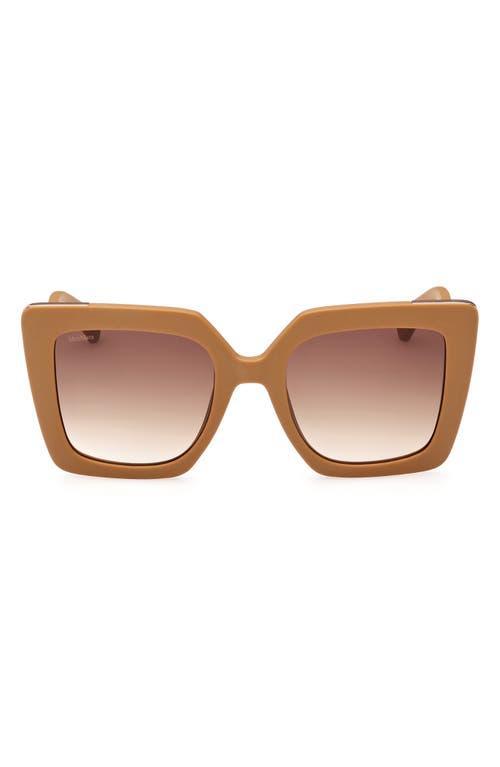 Max Mara Design4 Cat Eye Sunglasses, 52mm Product Image