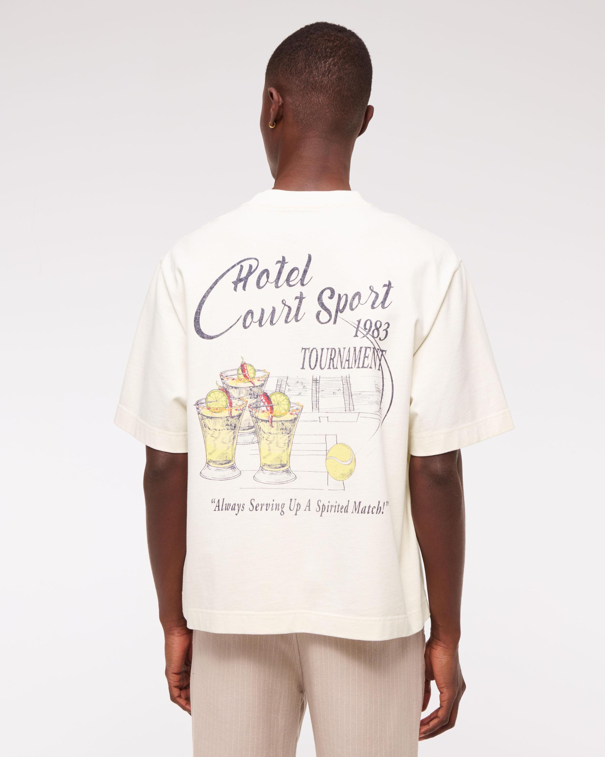 Premium Heavyweight Cropped Graphic Tee Product Image