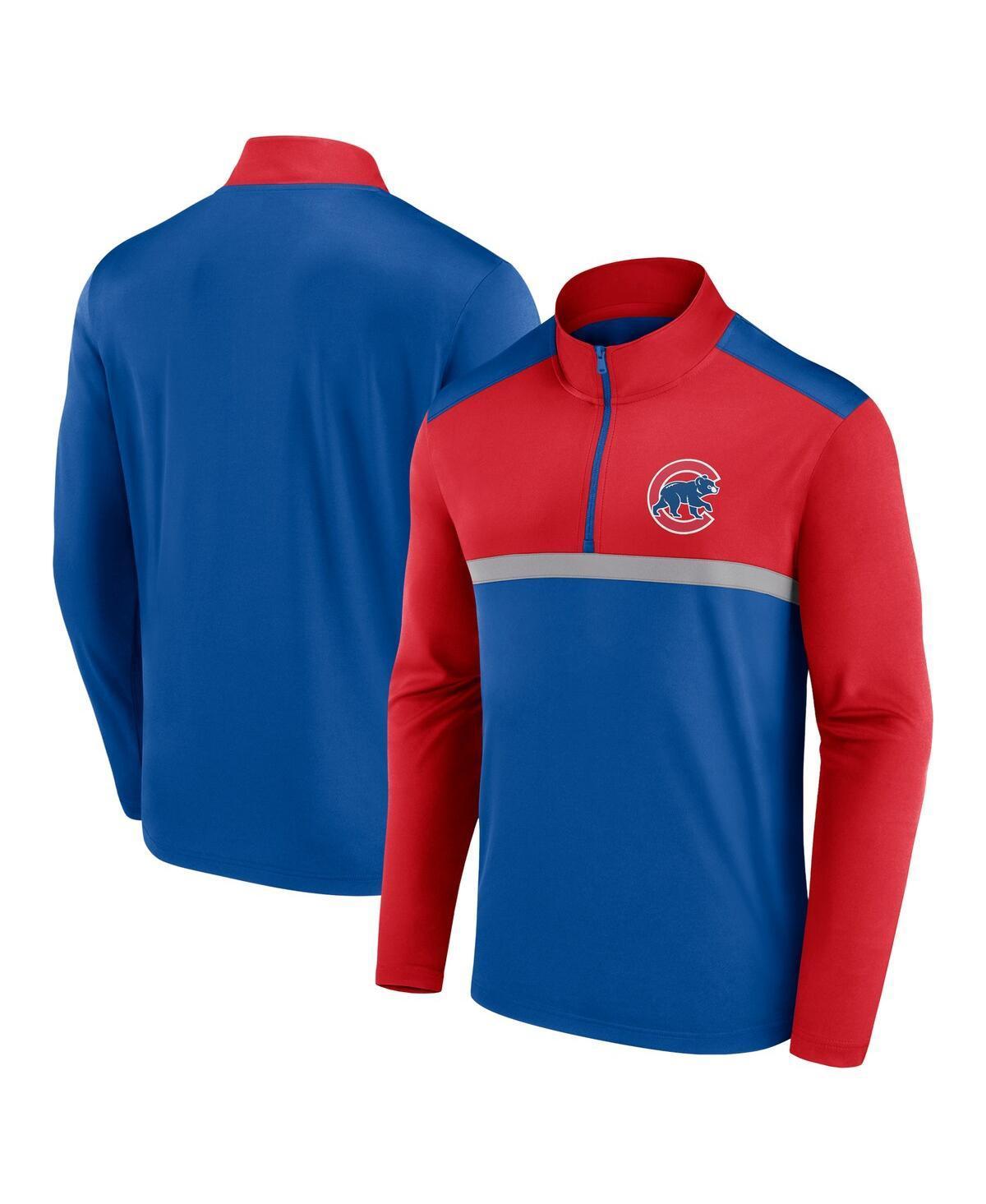 Men's Fanatics Red Philadelphia Phillies Unstoppable Quarter-Zip Top, Size: 5XL Product Image