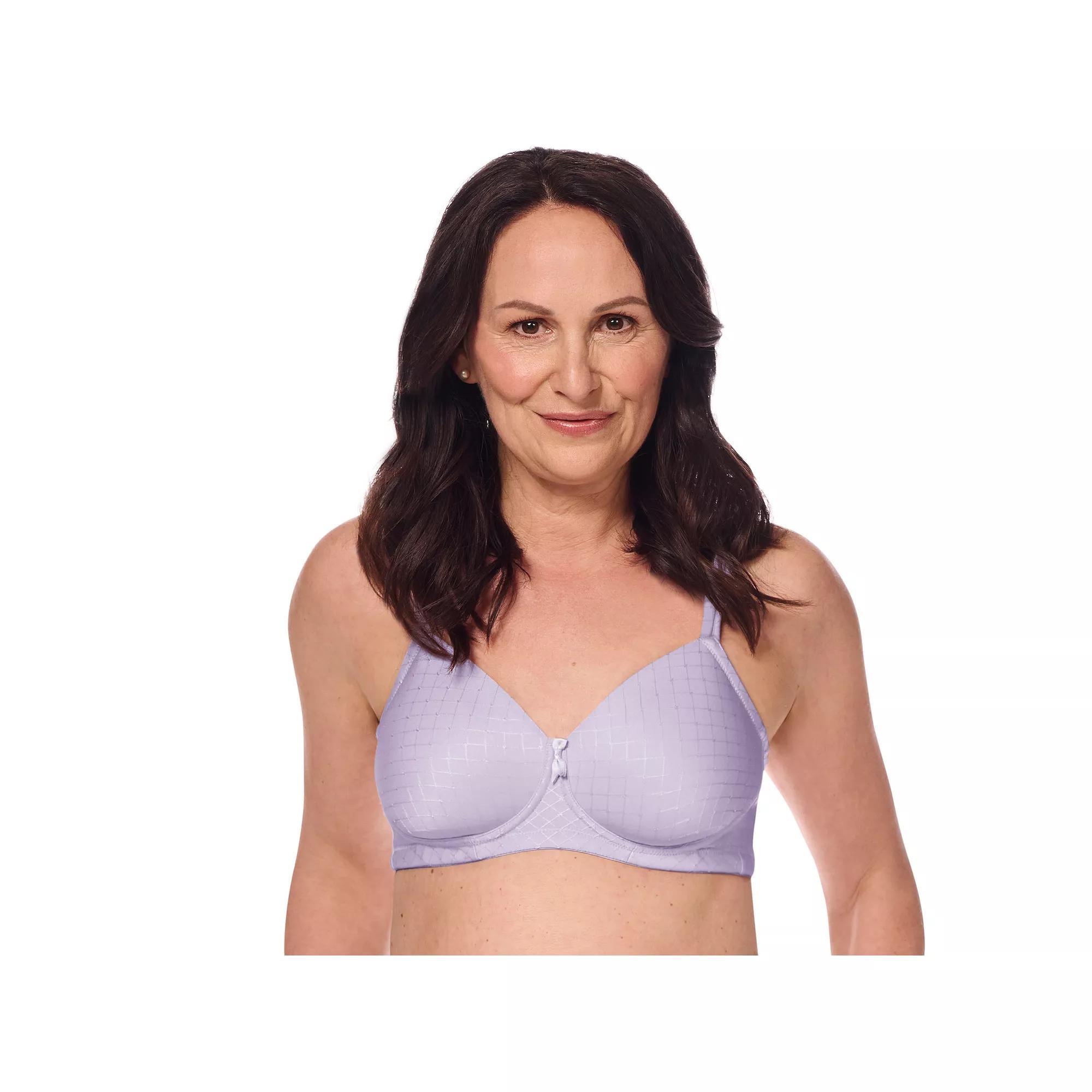 Amoena Cara Padded Wireless Bra, Women's, Size: 36 B, Purple Product Image