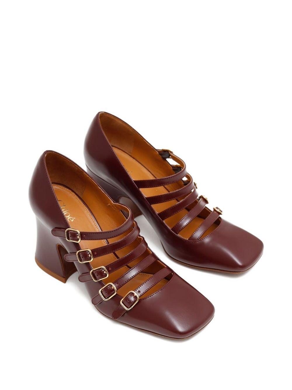80mm Janis buckle-strap pumps Product Image