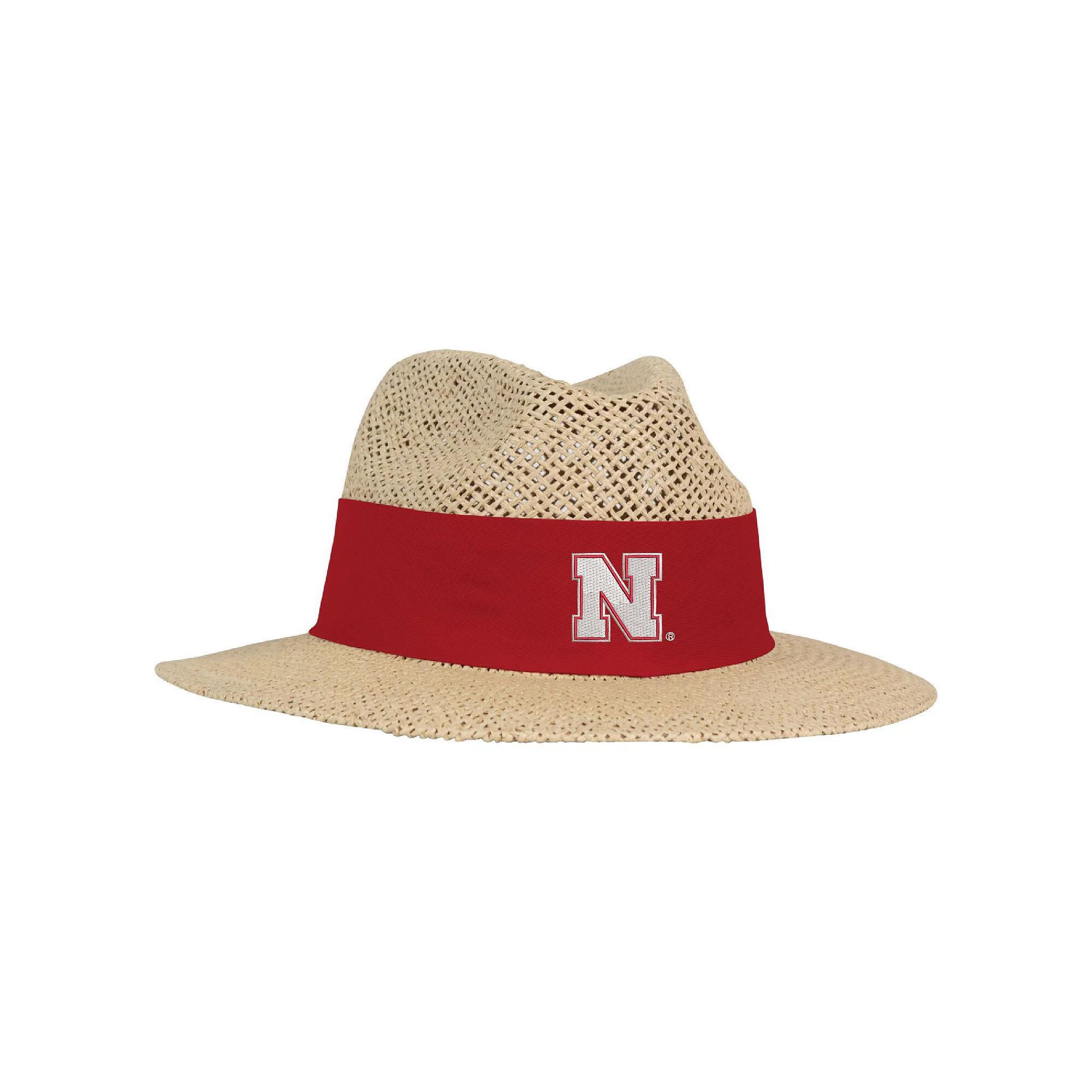 Men's Ahead Tan Michigan State Spartans Wellington Gambler Straw Hat, Size: Small/Medium, Team Product Image