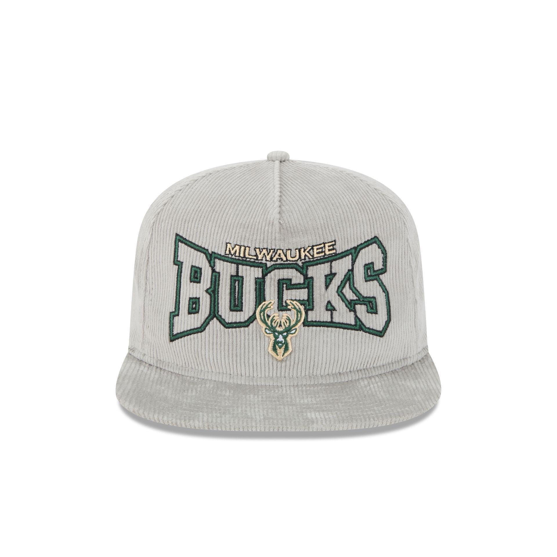 Milwaukee Bucks Gray Cord Golfer Hat Male Product Image