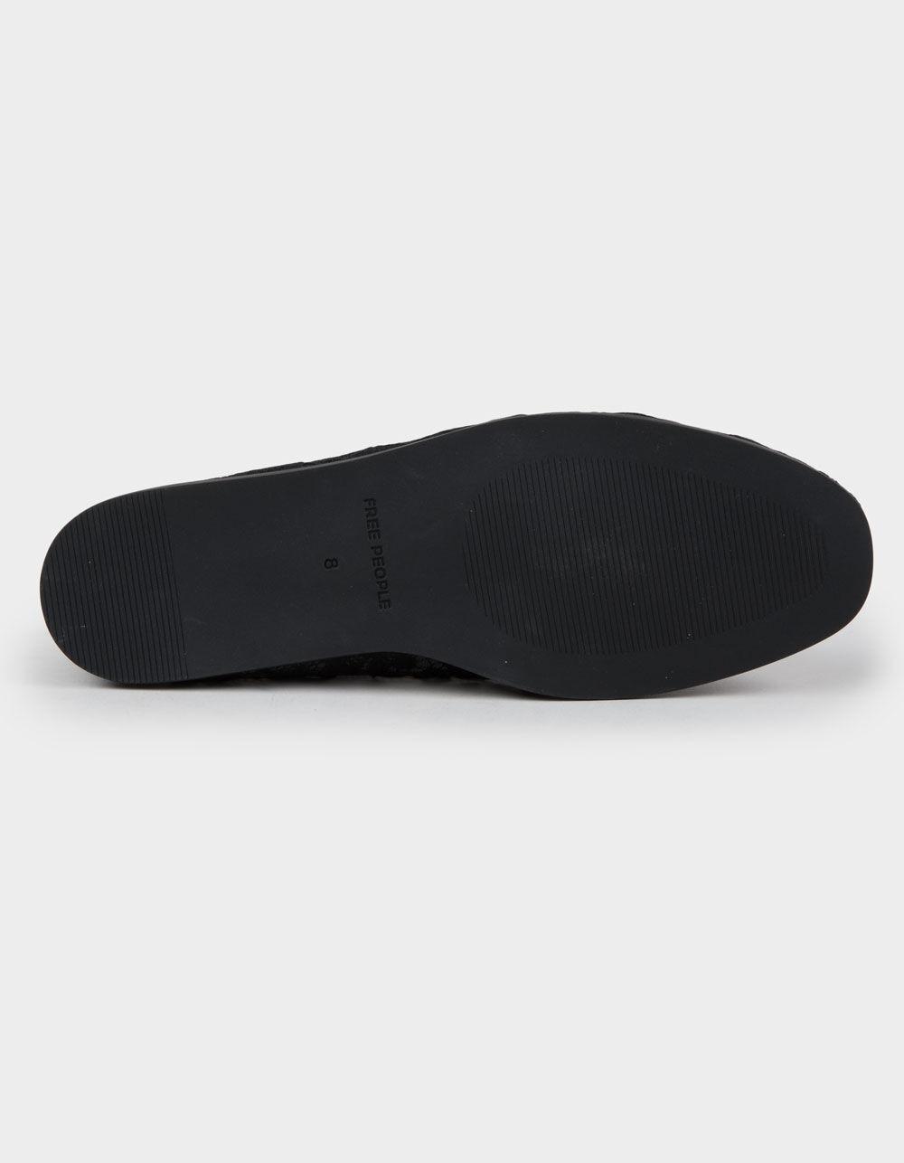 FREE PEOPLE Mesh Mania Bow Womens Flats - BLACK Product Image