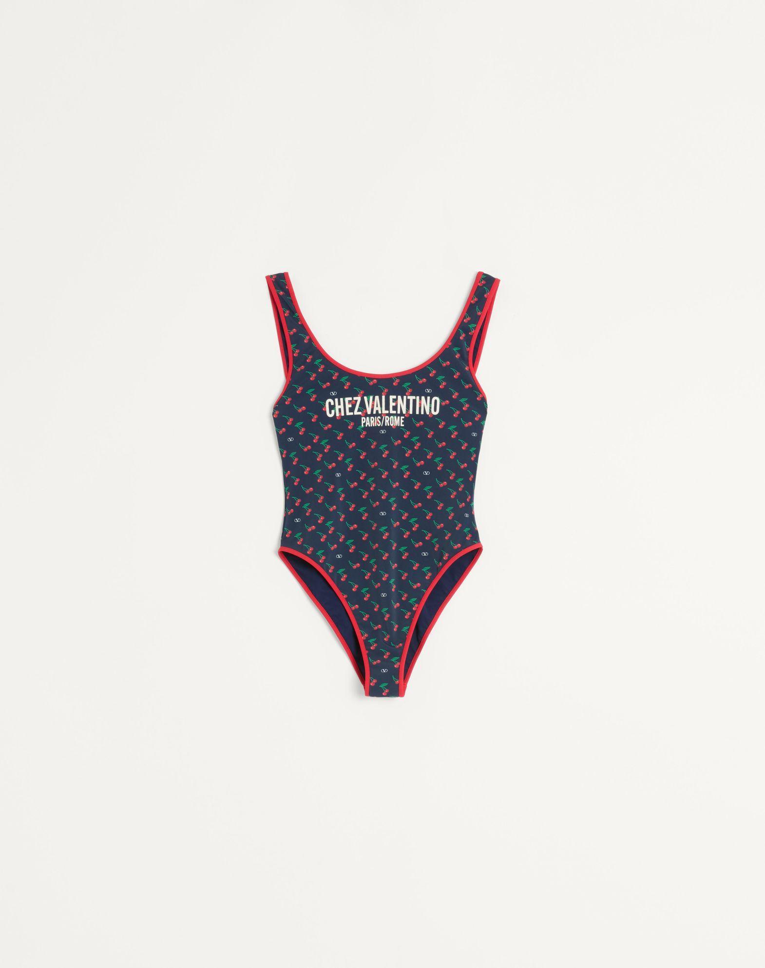 LYCRA SWIMSUIT WITH CHERRYFIC PRINT Product Image