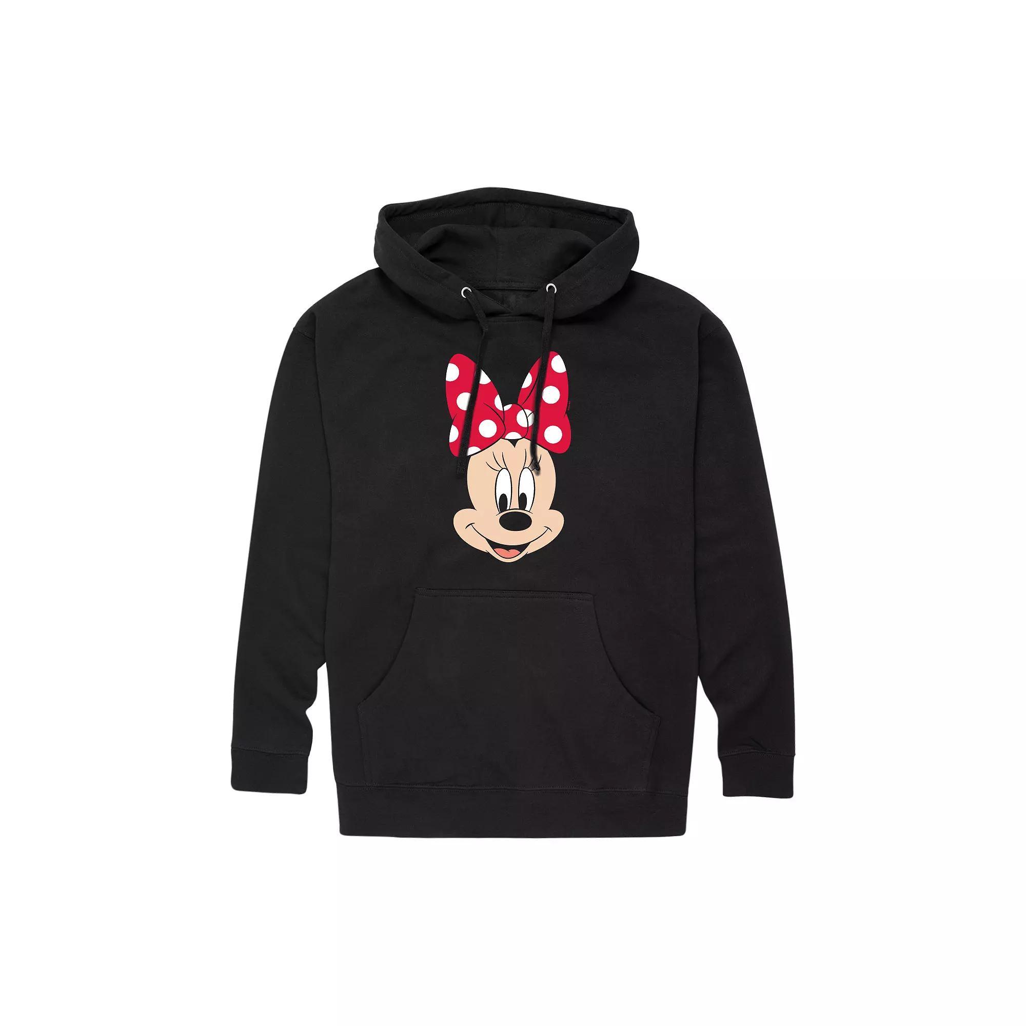 Disneys Minnie Mouse Mens Graphic Hoodie Product Image