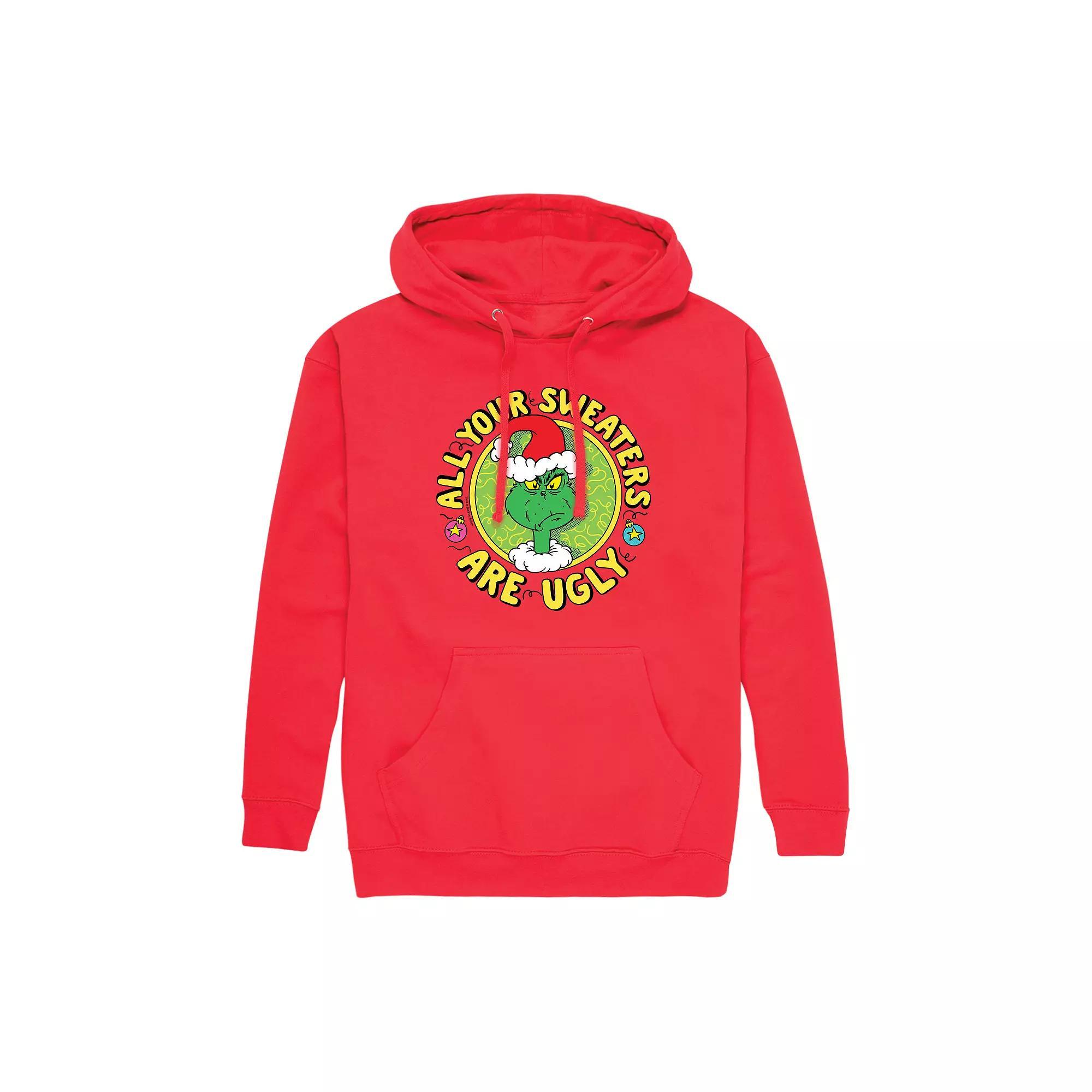 Mens Dr. Seuss All Your Sweaters Are Ugly Graphic Hoodie Product Image