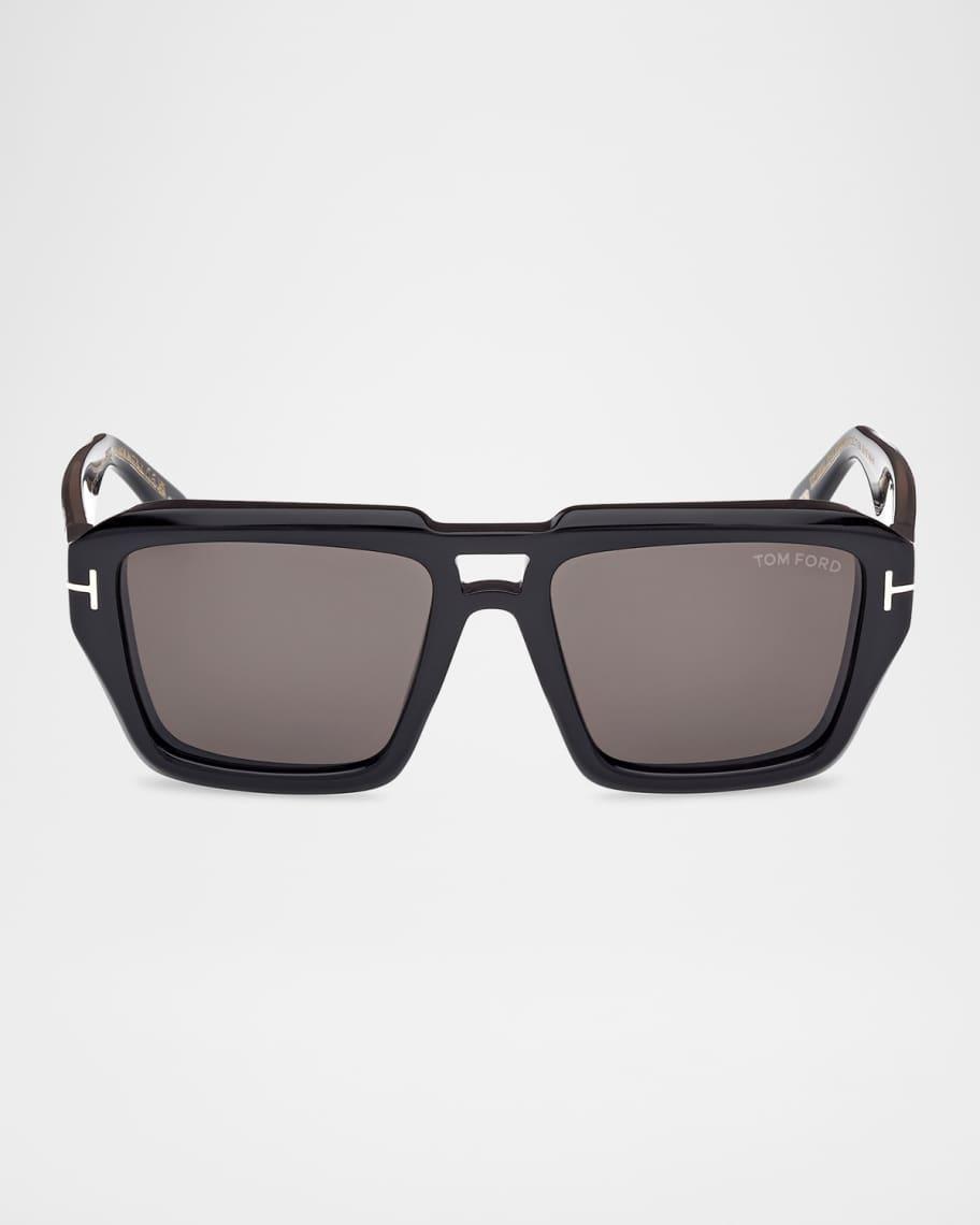 Mens FT1202M Acetate Rectangle Sunglasses Product Image