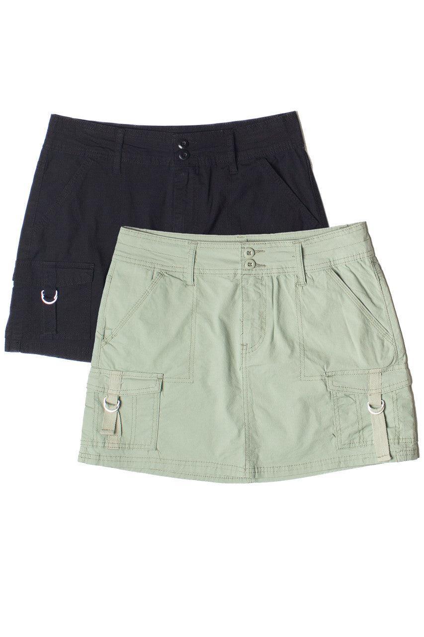 Cargo Pocket Mini Skirt Product Image