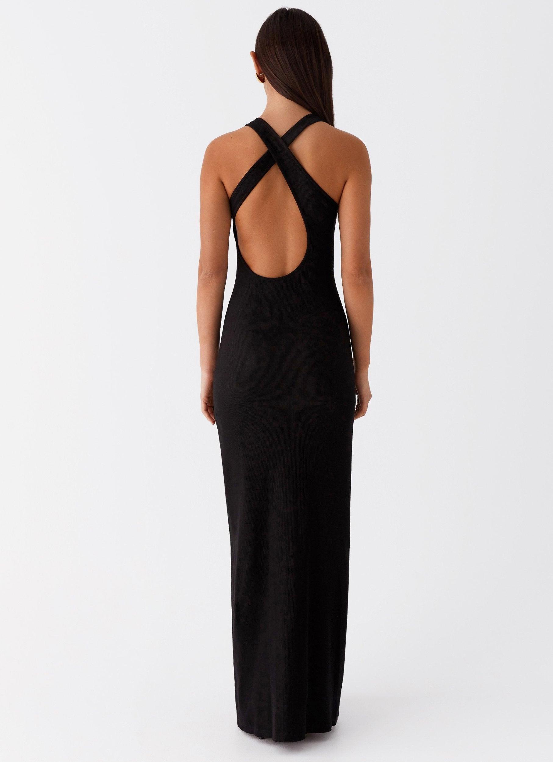 Alice Cut Out Maxi Dress - Black Product Image