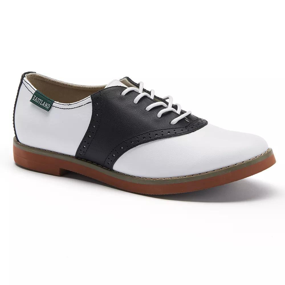 Eastland Sadie Saddle Women's Oxford Shoes, Size: 10 Medium, Black White Product Image