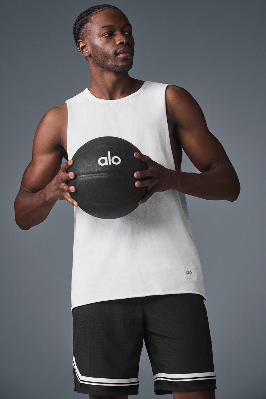 Society Raw Edge Tank - White Male Product Image