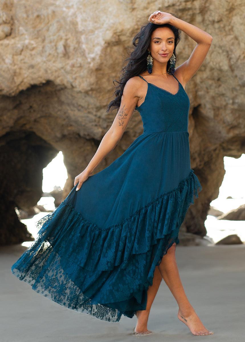 Christelle Dress in Deep Ocean Female Product Image