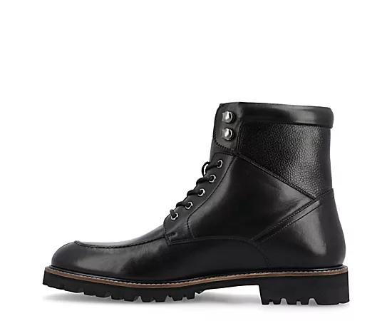 Thomas & Vine Shaffer Mens Tru Comfort Foam Moc Toe Ankle Boots Product Image