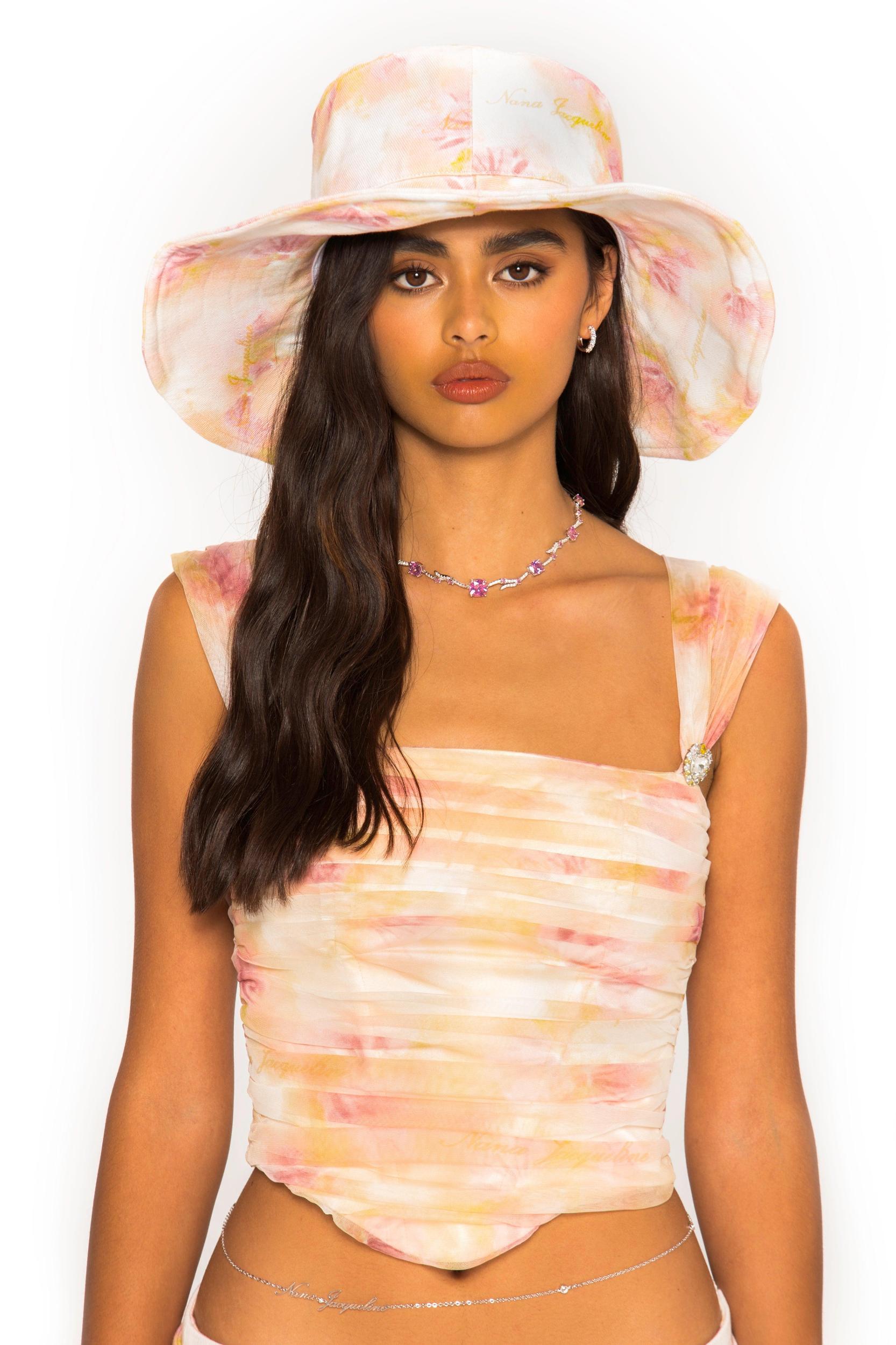 Francessca Top (Pink & Yellow) (Final Sale) Product Image