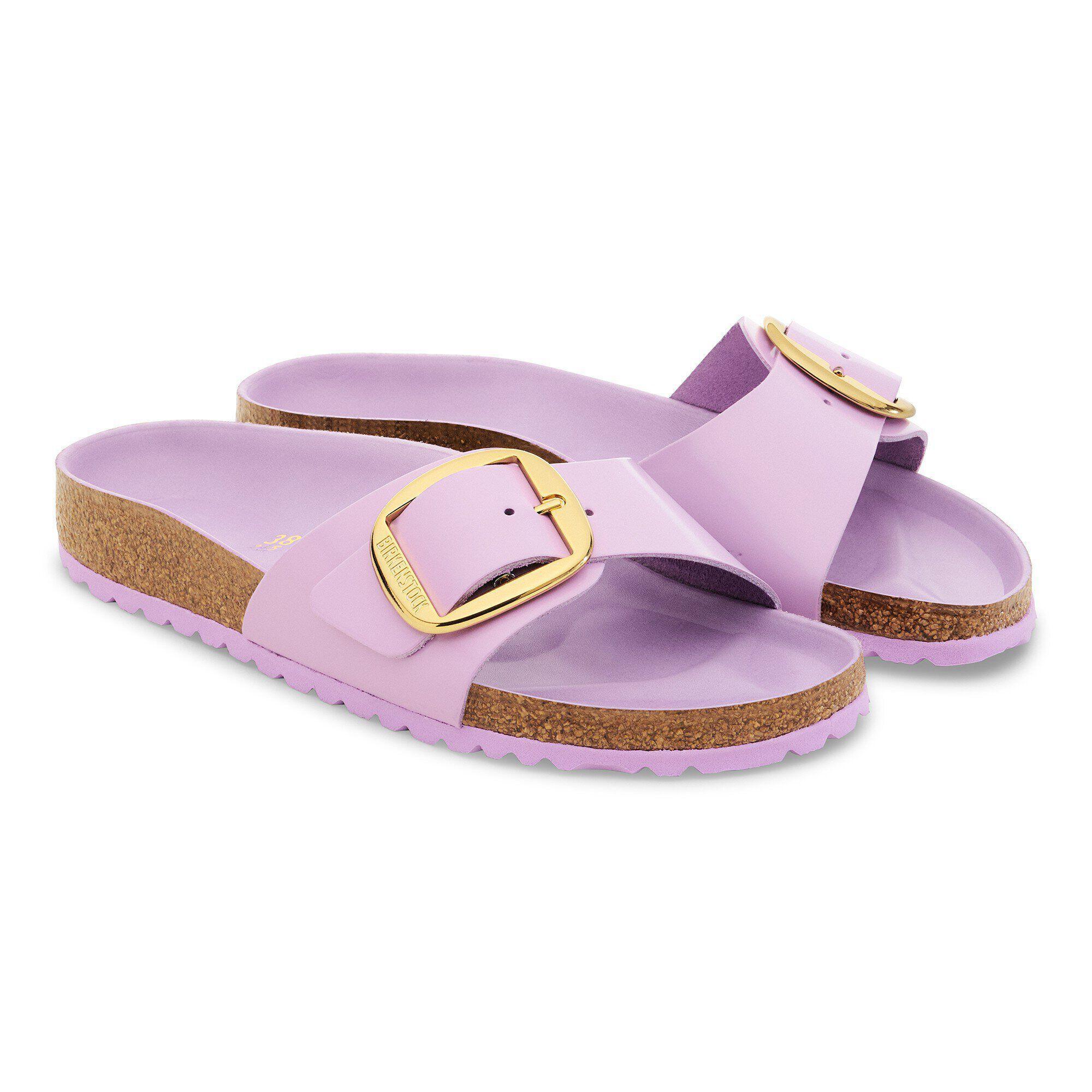Madrid Big Buckle Natural Leather Patent Product Image