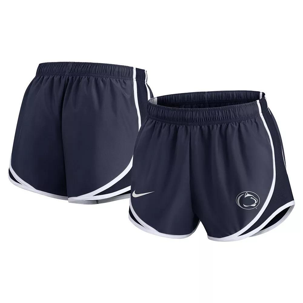 Women's Nike Navy Penn State Nittany Lions Primetime Tempo Performance Shorts, Size: Large, Blue Product Image