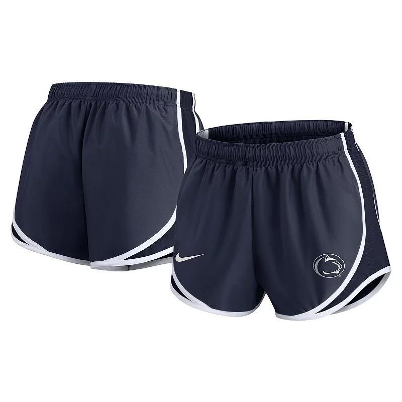 Women's Nike Navy Penn State Nittany Lions Primetime Tempo Performance Shorts, Size: Large, Blue Product Image