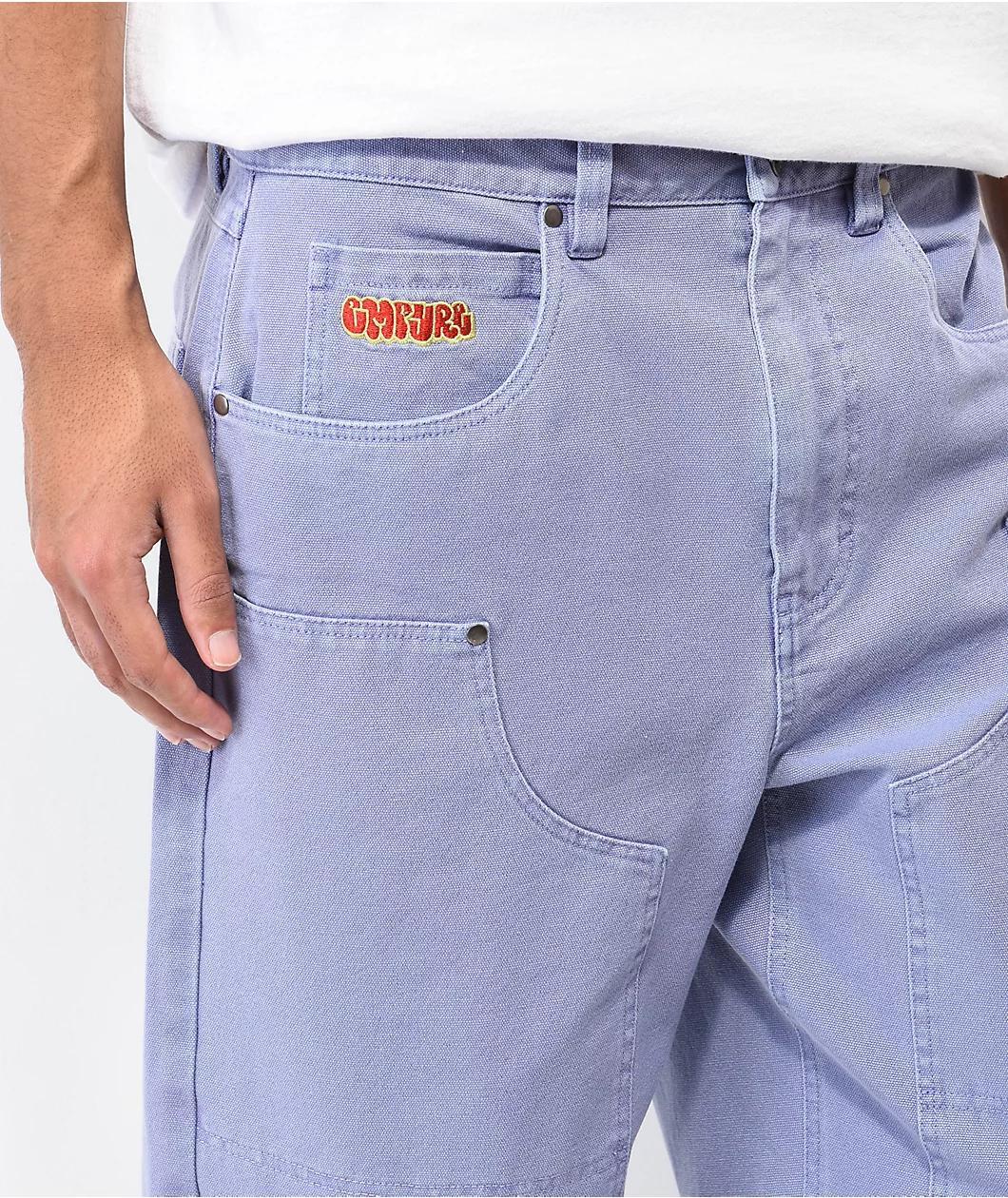 Empyre Double Knee Lavender Wash Canvas Skate Pants Product Image