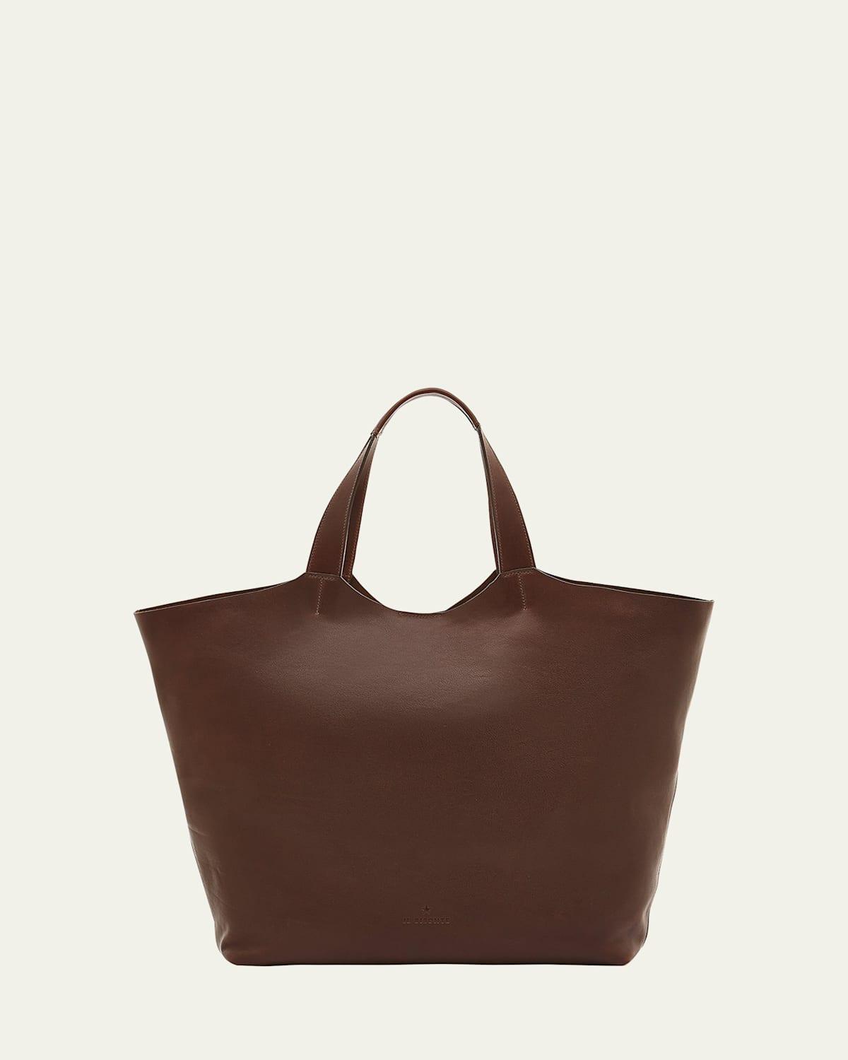 Womens Le Laudi Achillea Leather Tote Bag Product Image