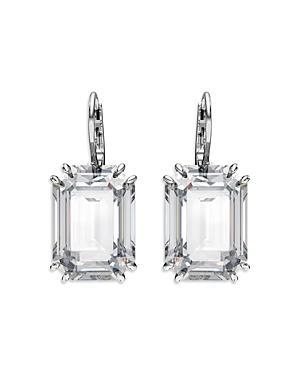 Swarovski Millenia Pink Crystal Drop Earrings in Rose Gold Tone Product Image