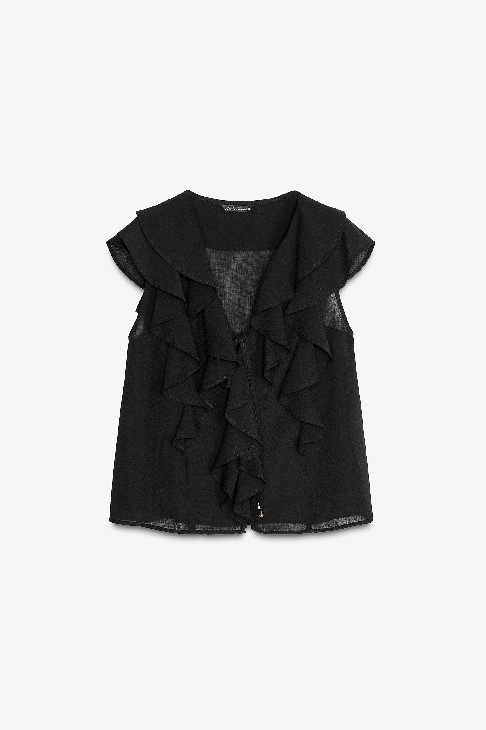 RUFFLED BLOUSE Product Image