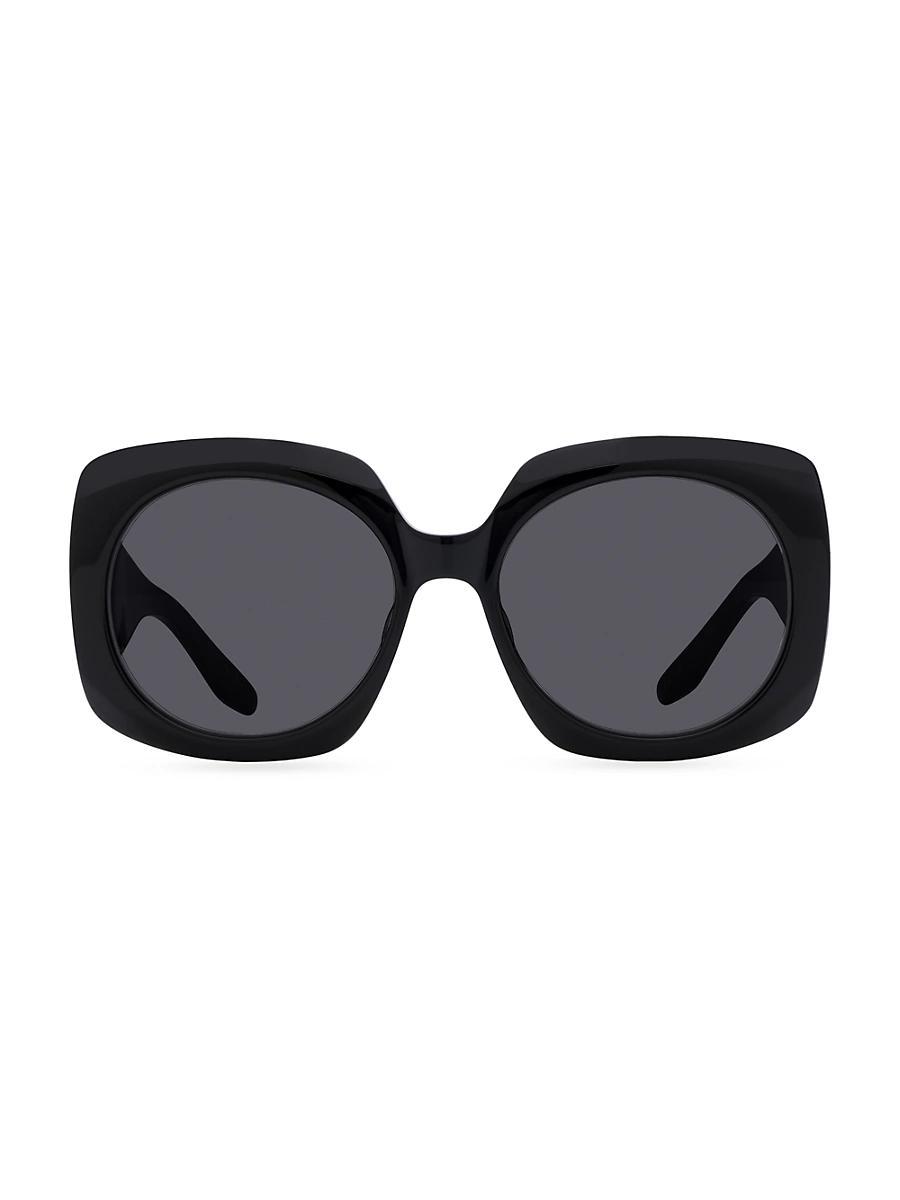 Womens Barton Perreira x Sarah Hoover Delia 57MM Hexagonal Sunglasses Product Image
