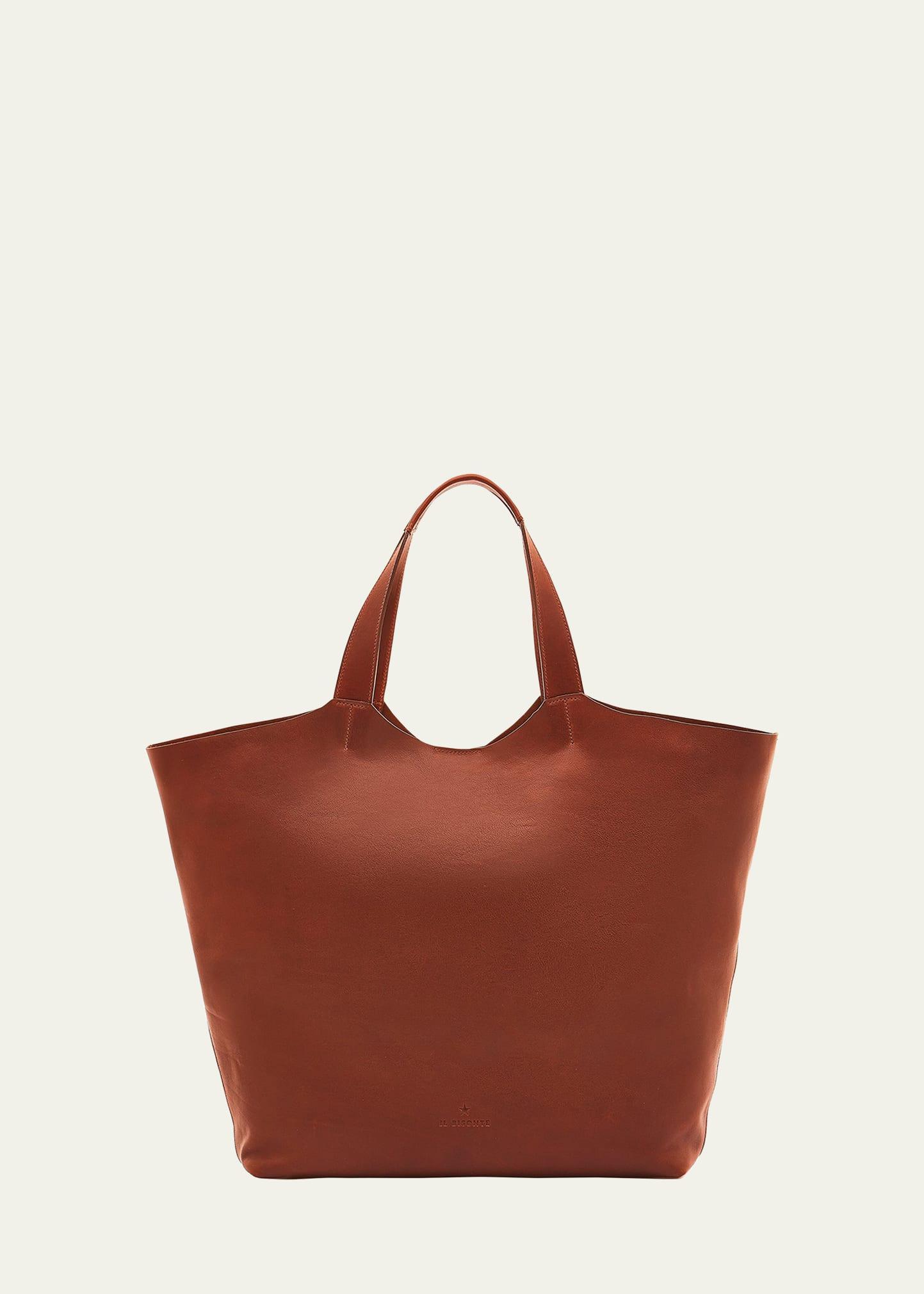 Womens Le Laudi Achillea Leather Tote Bag Product Image