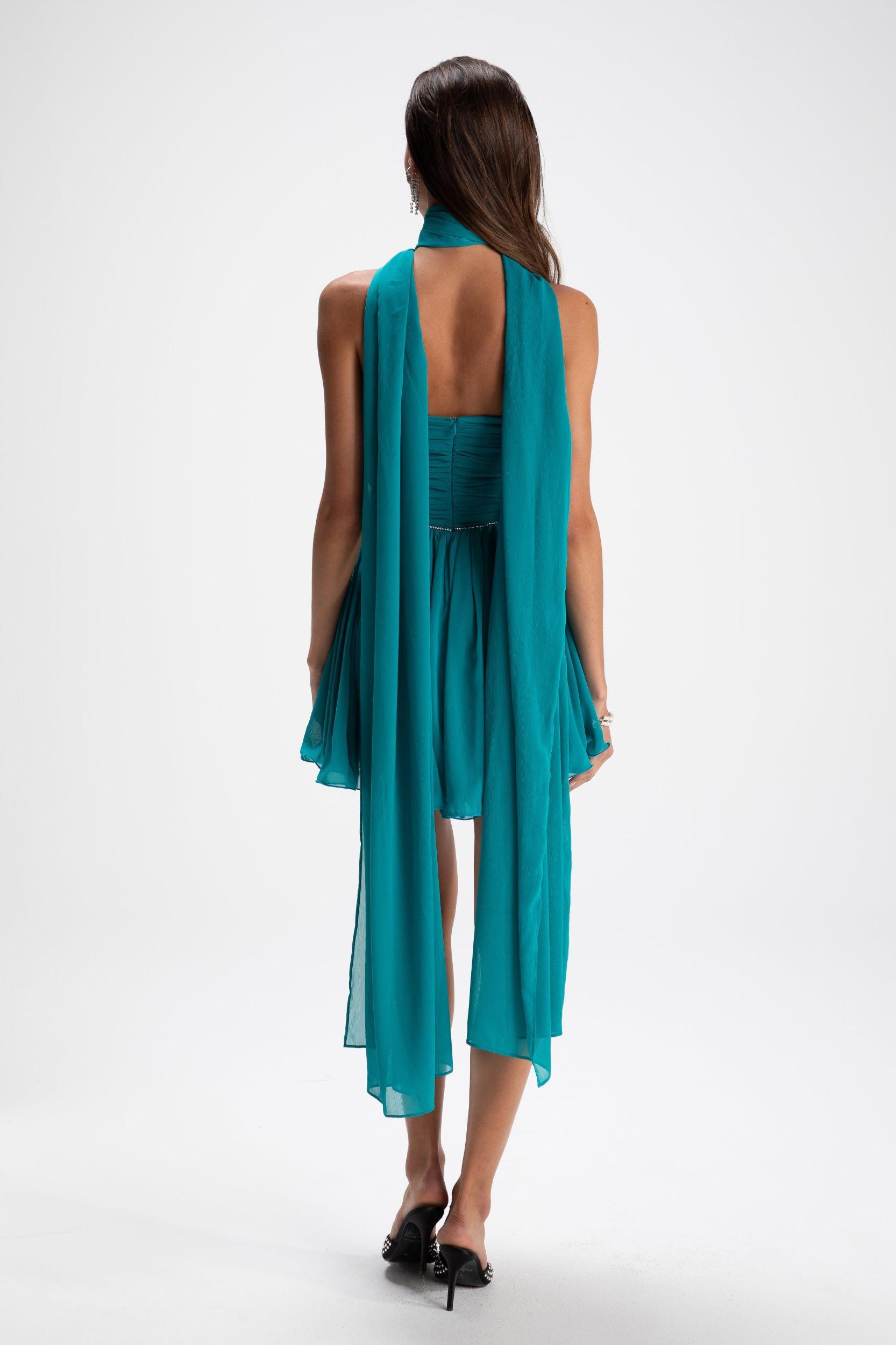 Chloe Dress (Blue) Product Image
