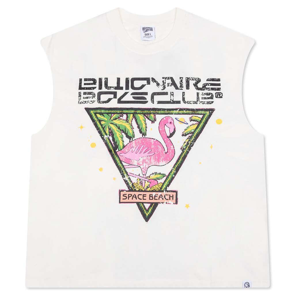 BB Space Sleeveless Knit - White Male Product Image