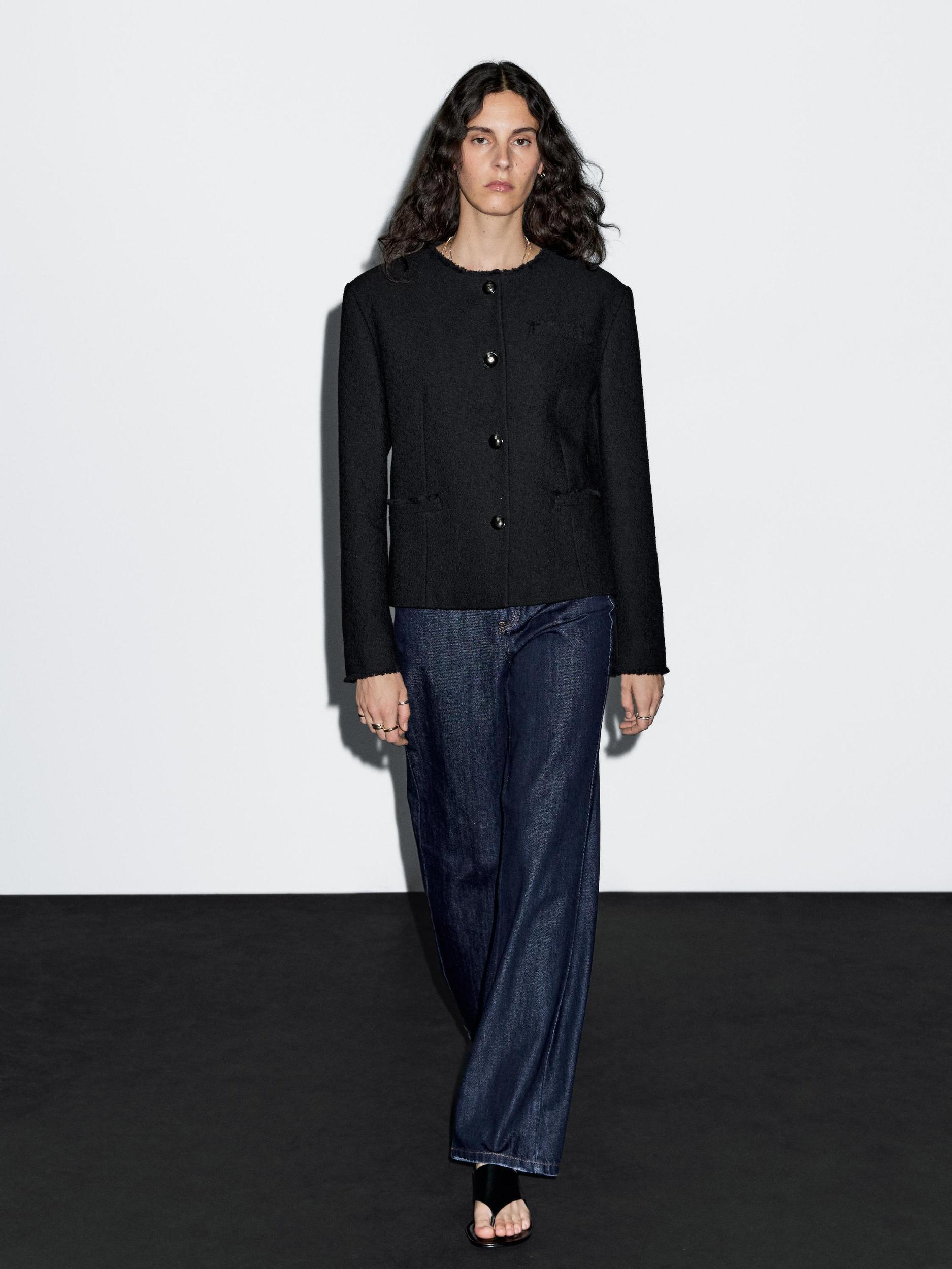 Mid-rise straight-leg jeans Product Image