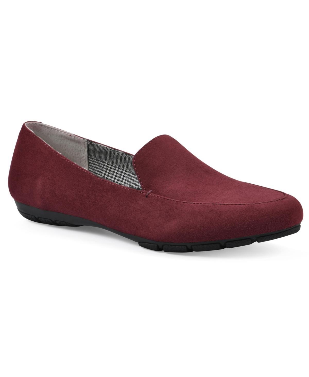 Cliffs by White Mountain Gallant Women's Loafer Flats, Size: 8.5, Brown Suedette Product Image