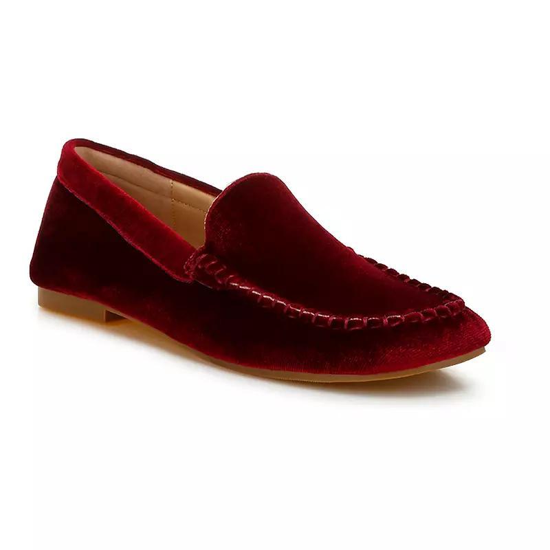 Rag & Co Robua Women's Loafers, Size: 8, Red Product Image
