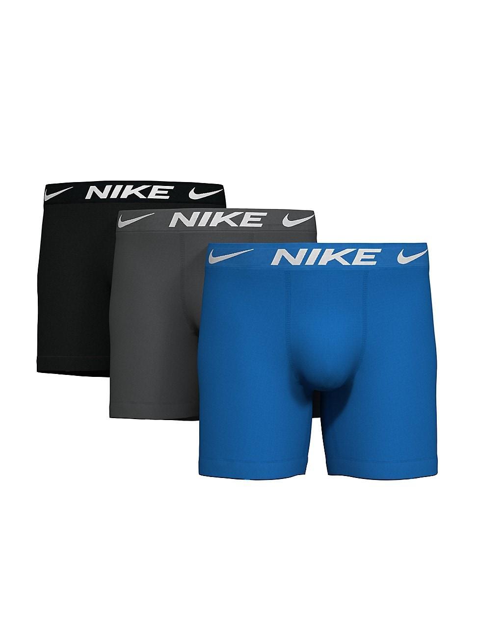 Mens Nike Dri-FIT Essential 3-pack Microfiber Boxer Briefs Product Image