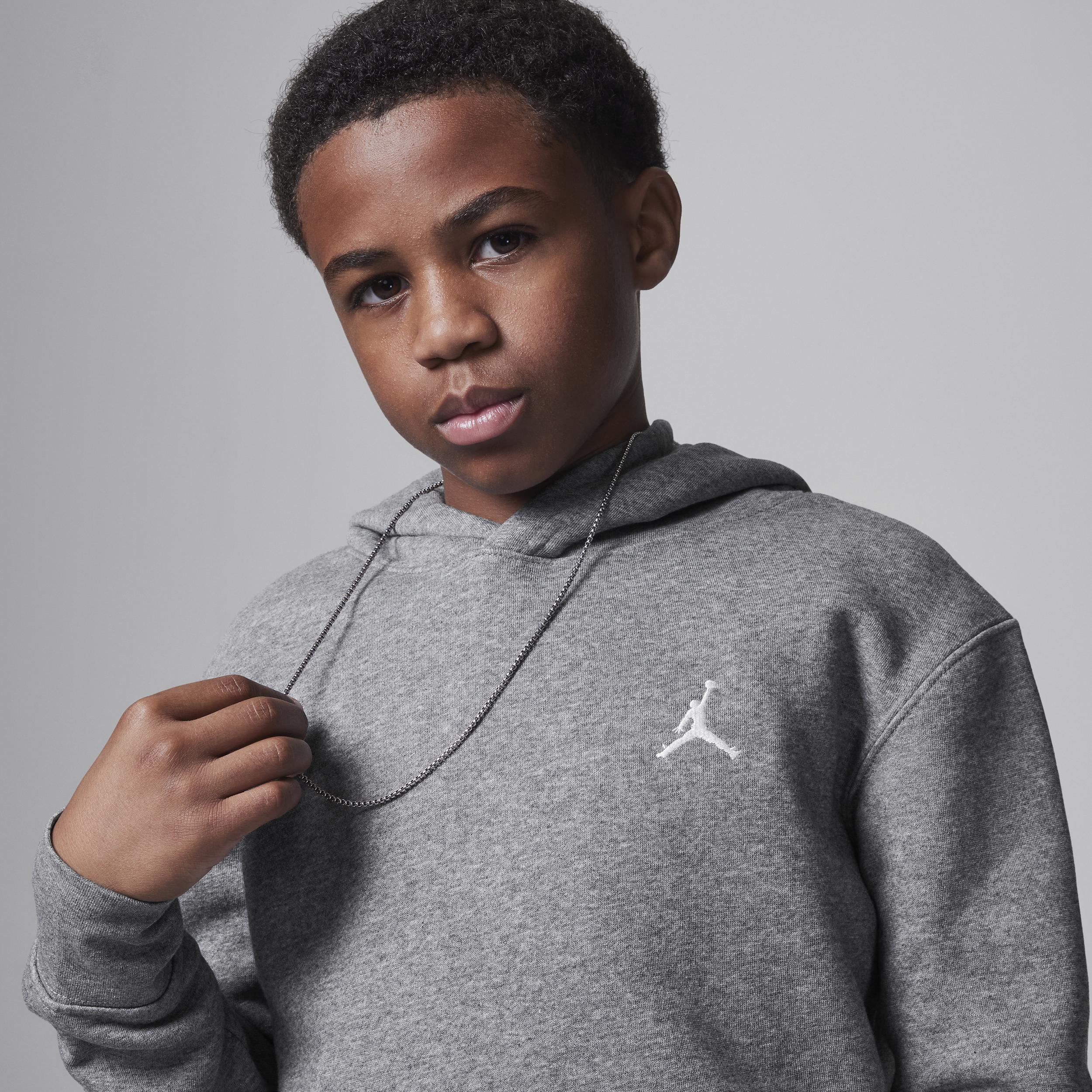 Jordan Big Kids' Brooklyn Fleece Pullover Hoodie Product Image